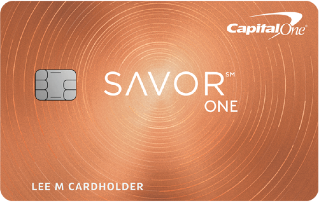 Capital One SavorOne Student Cash Rewards card art