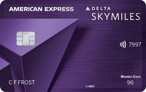 Delta SkyMiles Reserve American Express card art